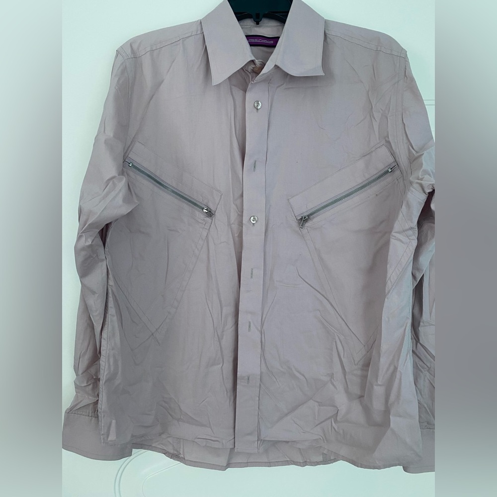 Chaos Classic Long-Sleeve Shirt – XL, Cream Grey